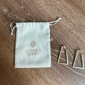 Kendra Scott gold earrings